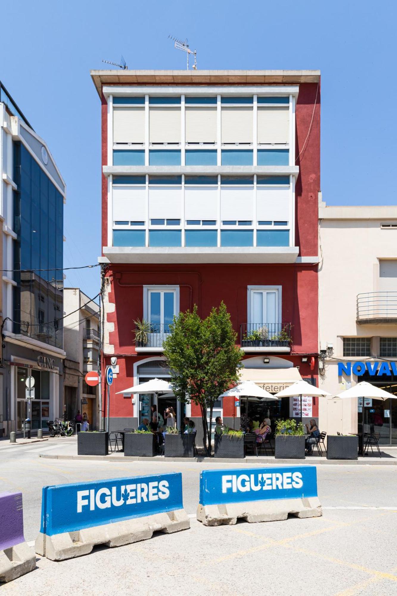 Apartamento Figueres Plaza Cataluna Bagian luar foto